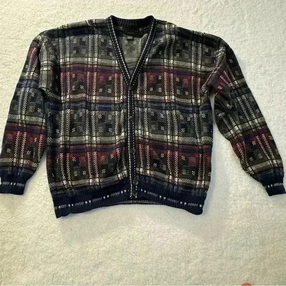 Like New Vintage Croft & Barrow Men’s Button Sweater Size L. - Picture 1 of 5